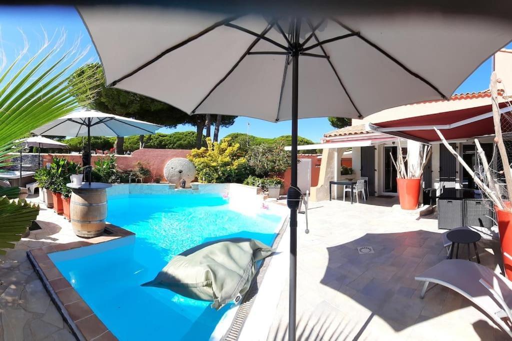 Hebergement Insolite Studio Grau Du Roi Mas Des Marines Piscine Le Grau-du-Roi Exteriör bild